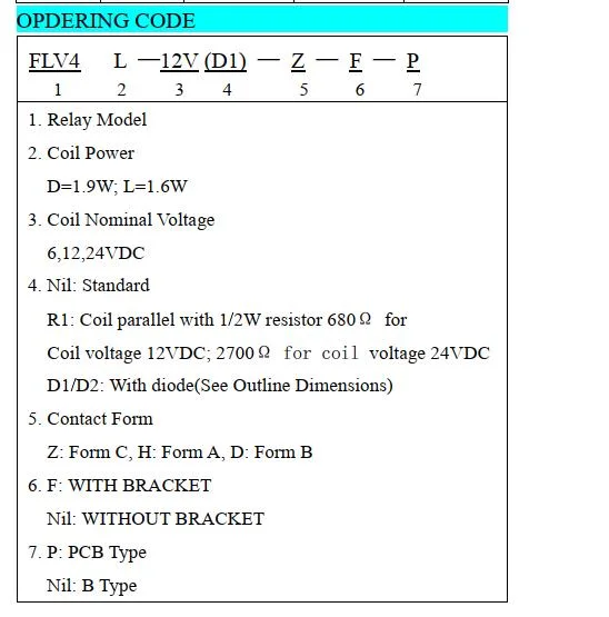 Flourishing Relay Factory Outlet Solid State Factory Price Automotive PCB Relay