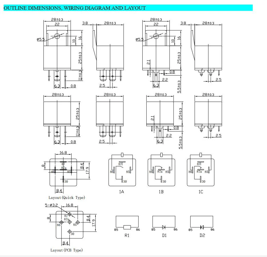 Flourishing Relay Factory Outlet Solid State Factory Price Automotive PCB Relay