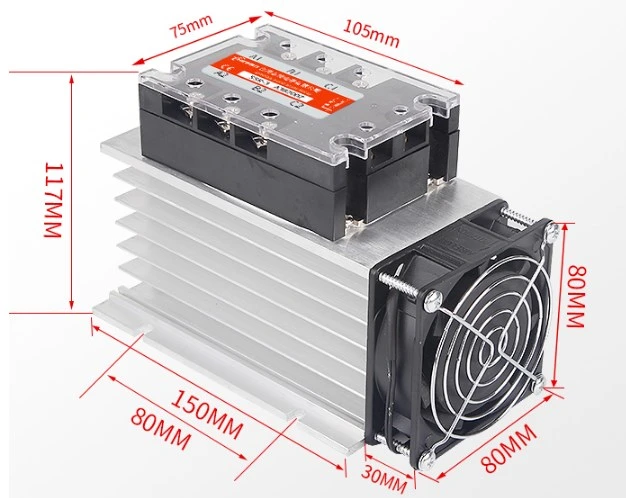 Solid State Relay SSR Automotive 380VAC Load Voltage 150A AC Solid State Relay